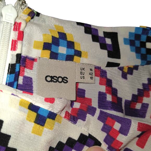 NWOT ASOS High Waisted Mini Skirt size 10 - Picture 5 of 6